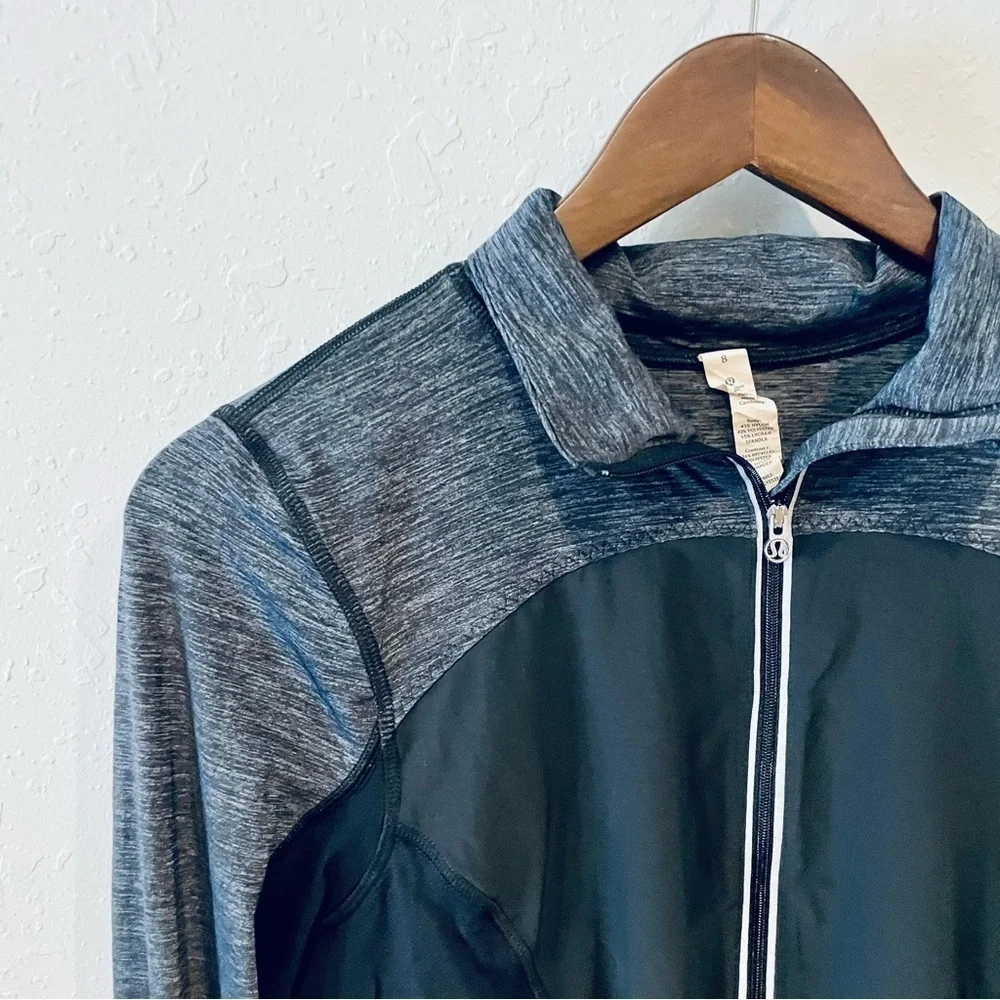 Lululemon Black Sun Runner Hybrid Pullover